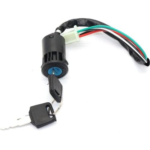 4 Wire Ignition Key Barrel Switch for 50cc 110cc 125cc 250cc PIT Quad Dirt Bike ATV