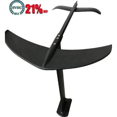 61/74cm Hydrofoil Carbon Wings Foil With Alumimum Fuselage Mast Plate Hydrofoil for Surfboard Sup Surf Foil High Quality HF003