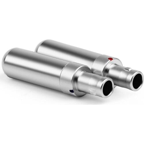 Headphone Adapter For Sennheiser HD800 HD820s HD800s HD820 d1000 HiFi Headset Male Pin Audio Jack Connector Black Silver