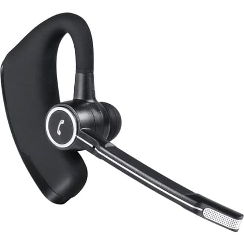 Wireless Earphone Bluetooth 5.0 Connection with Microphone Support Botton Control Volume Adjustable for Business