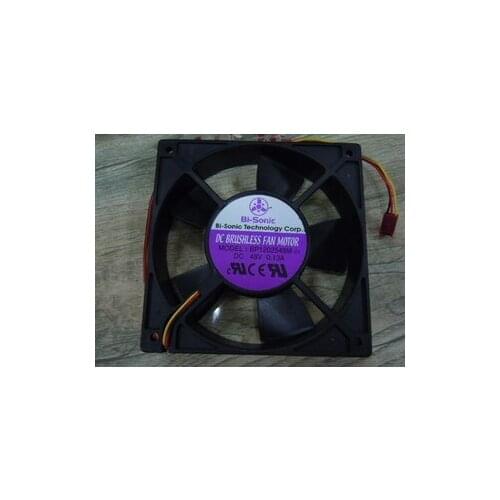 BP1202548M 48V 0.13A 12CM 12025 3wire Double ball bearing fan