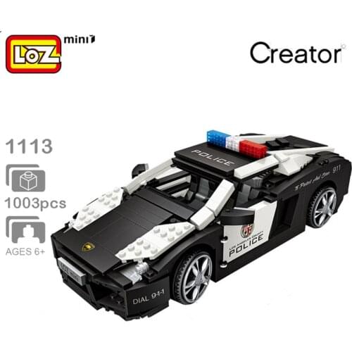 LOZ Mini Blocks Technic Car Model Bricks Building Blocks Creator Plastic Assembly Toys for Children Educational Gifts DIY 1113