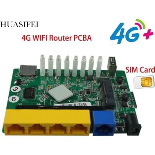 4G lte modem wifi-router QCA9531Main chipset Support watchdog and VPN wifi router with sim card 2PCS wifi antenna and 4G antenna
