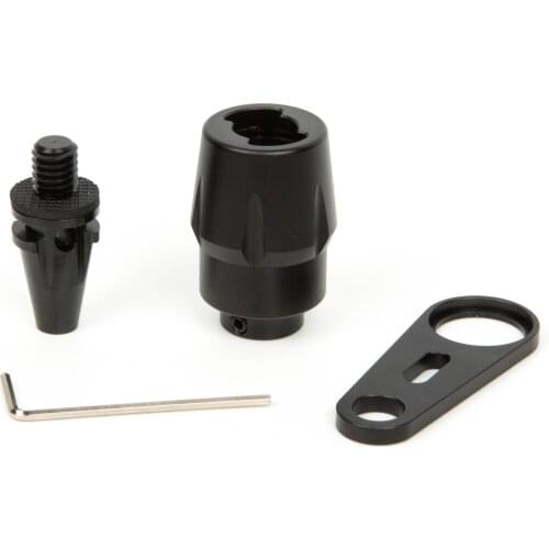 MQR-03B-1 Mini Quick Release Connector Mount fr Sound Audio Antenna Fin Microphone MIC Boom Pole Shock DSLR Rig Camera Ambient