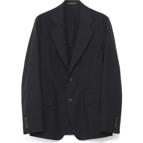 Mens new Yamamoto style business casual suit jacket simple casual suit