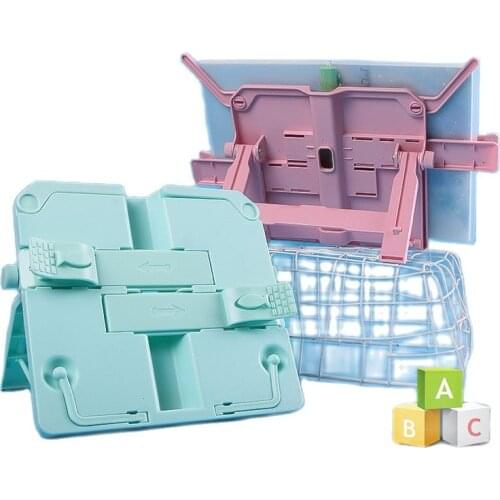 Adjustable Book Stand Height and Angle Adjustable Book Holder with Page Paper Clips for Big Heavy Textbooks Music Lectern Books