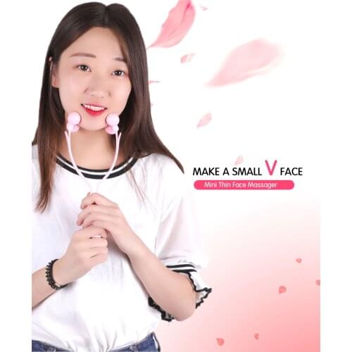 HANRIVER Thin Face Artifact Roller Type V Face Massager Manual Lift Firming Facial De-Fatting Instrument For Men And Women