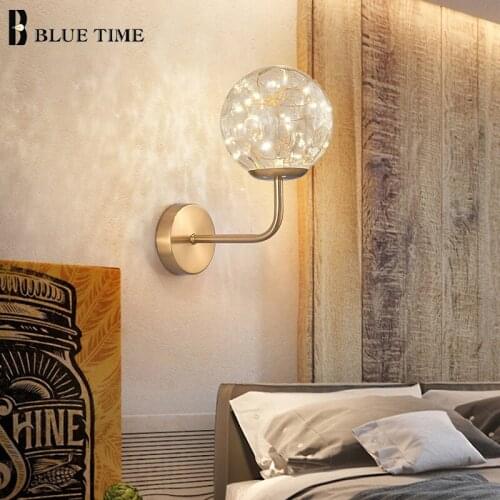 Modern LED Wall Lamp Home Lighting Wall Lights for Corridor Aisle Light Living Room Bedroom Bedside Light Indoor Decor Fixtures