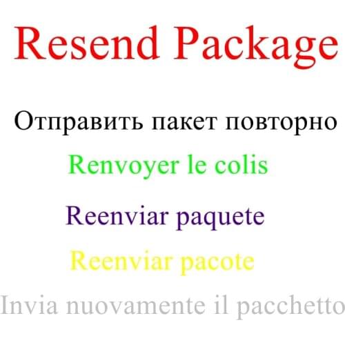 Ship by aliexpress standard shipping ，Special Payment Link for resend new package