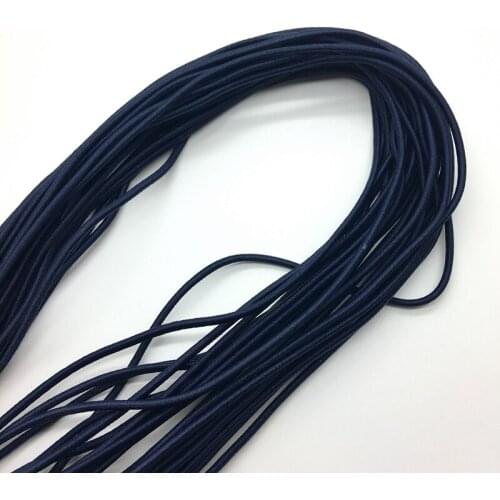 5yards/lot Navy blue Trong Elastic Bungee Rope Shock Cord Tie Down DIY Jewelry Making Pick color