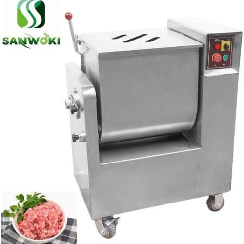 50L sausage filling mixer machine Stainless steel meat mixing machine stirring raw material machine dumpling stuffing mixer
