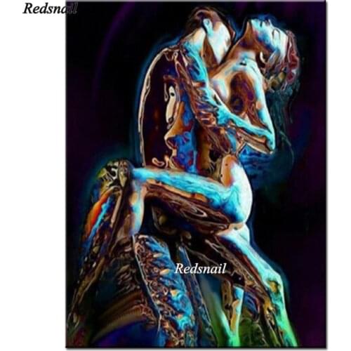 5d diamond painting cross stitch Sexy couple kiss diy 3d diamond embroidery beads mosaic full square round rhinestones YY2243