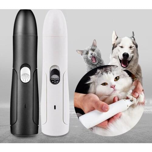 Pet Automatic Nail Polisher Cat and Dog Manicure Manicure Cleaning Claw Grinder Electric Nail Clipper USB Electric Nail Clipper