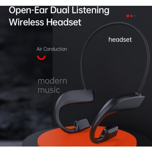 Bone Conduction Headphone Bluetooth 5.0 Open Ear Wireless Headphone Outdoor Sports For Running Earphone Stereo Handsfree