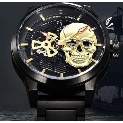 Pagani Design New Mens Mechanical Watch Business Luxury Watch Stainless Steel Automatic Waterproof Watch Personalized Men Clock