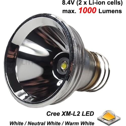 TrustFire T1 Cree XM-L2 1000 Lumens 8.4V LED Drop-in Module for TrustFire T1 / TR-500 Flashlight (Dia. 53mm)