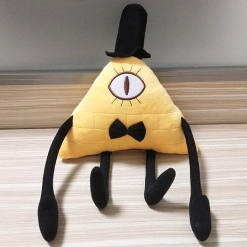 Disney Gravity Falls Bill Cipher Stuffed Toys Dolls 26cm Kids Christmas Gift