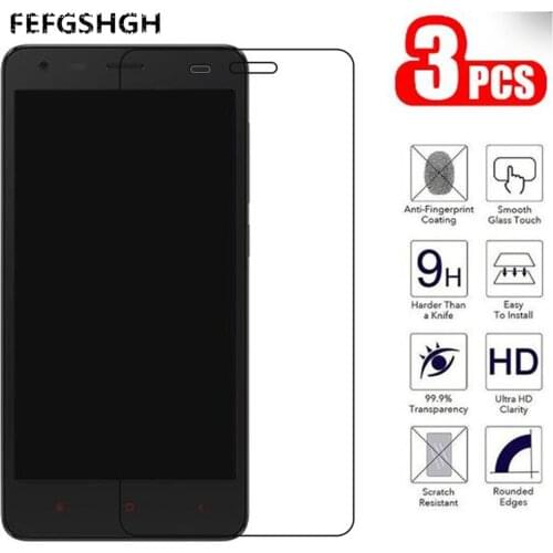 For Xiaomi Redmi 2 Redmi2 Premium 2.5D 0.26mm Tempered Glass Screen Protector For Xiaomi Redmi 2 Protective Glass