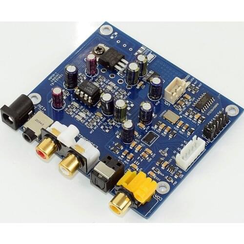 ES9038Q2M ES9038 Q2M I2S DSD Optical Coaxial Input Decoder DAC Headphone Output HiFi Audio amplifier Board