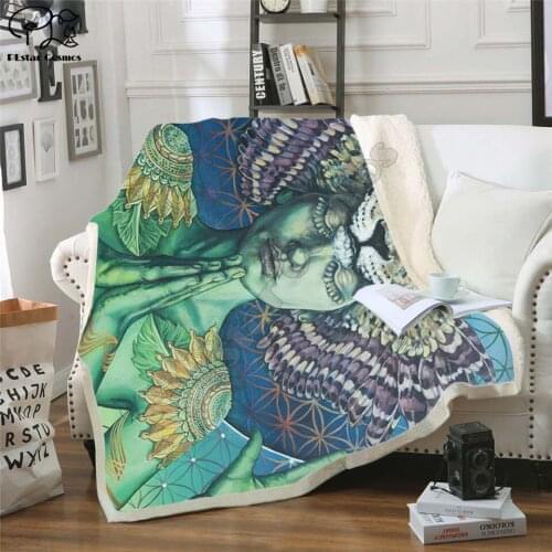 Self Portrait Fleece Blanket Plush 3d Printed for Adults Sofa Sherpa Fleece Bedspread Wrap Throw Blanket