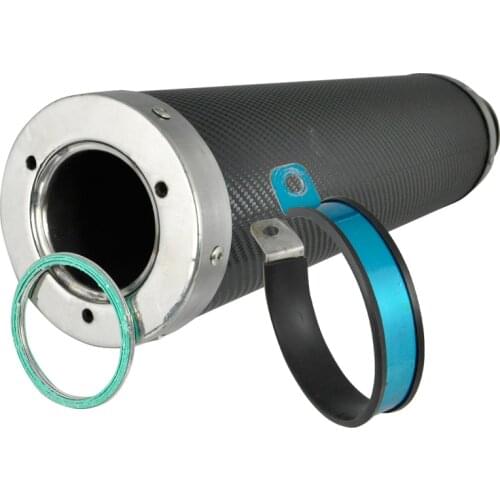 41.5cm Exhaust Pipe Silencer Muffler Common To All Motorcycle Models for Honda Yamaha Suzuki Kawasaki