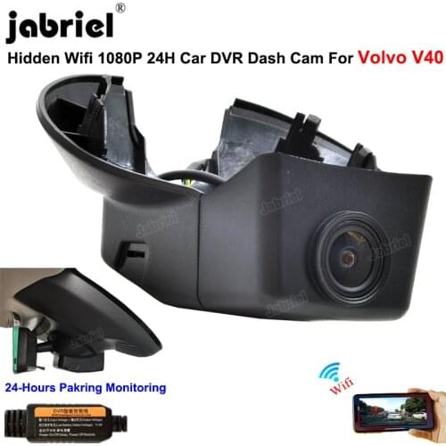 HD WIFI Dash Cam Car DVR Cameras 24H Parking Monitoring Dashcam for Volvo v40 2012 2013 2014 2015 2016 2017 2018 2019 2020 2021