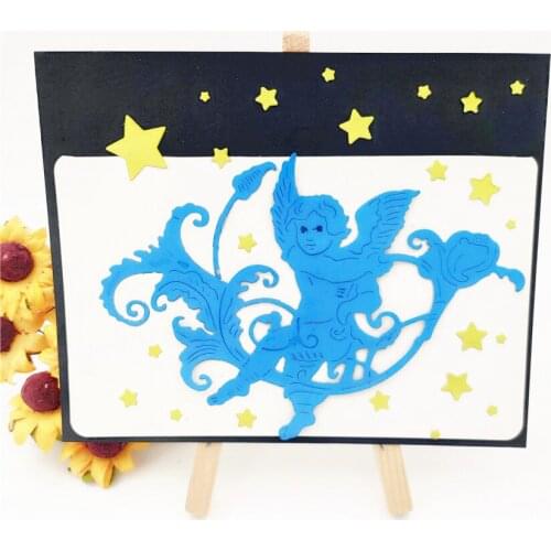 Hip Flask Angel Metal Steel Cutting Embossing Dies For Scrapbooking Paper Cards Home Decoration Craft