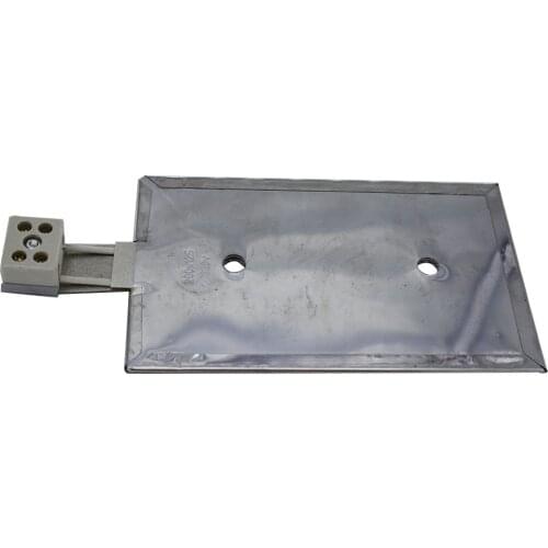 Free Shipping 200x125mm Heating Plate 220V 1000W 3mm Thickness Stainless Steel Board Heater Element with M12 Holes Custom Accept