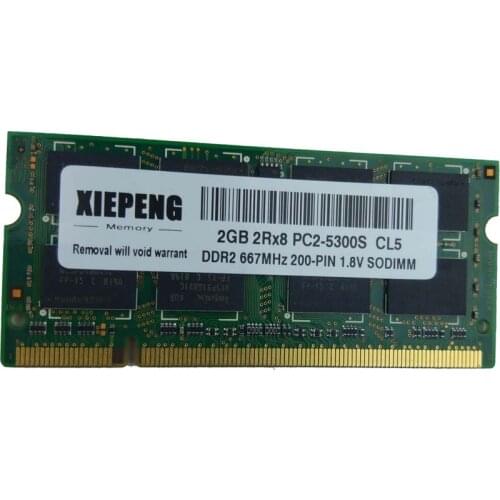Laptop RAM 4GB 2Rx8 PC2-5300S DDR2 2G 667MHz 5300 for Acer Aspire 5532 5534 5538 TravelMate 5520 6292 5730 6292 Notebook Memory