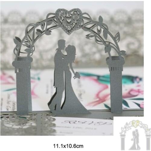 Wedding Metal Cutting Dies Stencil Scrapbooking DIY Album Stamp Paper Embossing