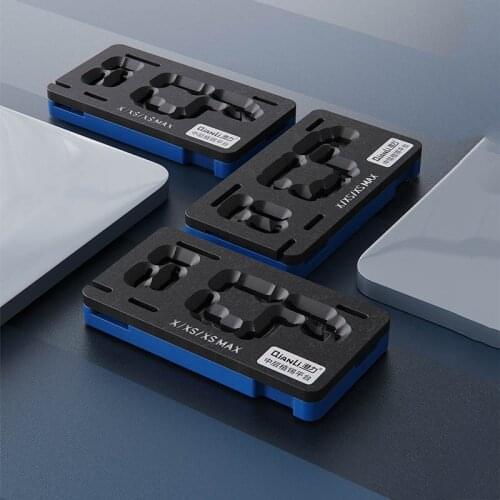 Qianli 3D BGA Reballing Stencil Platform Middle Layer Planting Tin Template Plate Net for iPhone X/XS/MAX 11 ProMax Motherboard