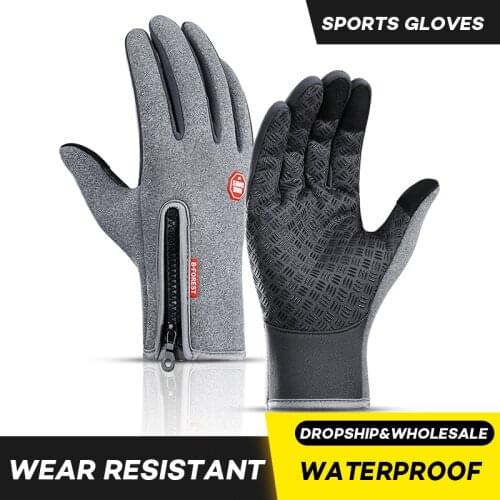 Winter Warmer Windproof Mens Climbing Gloves Warmer Hiking Gloves Female Touch Motor Mittens Luva Guantes Tactical Glove