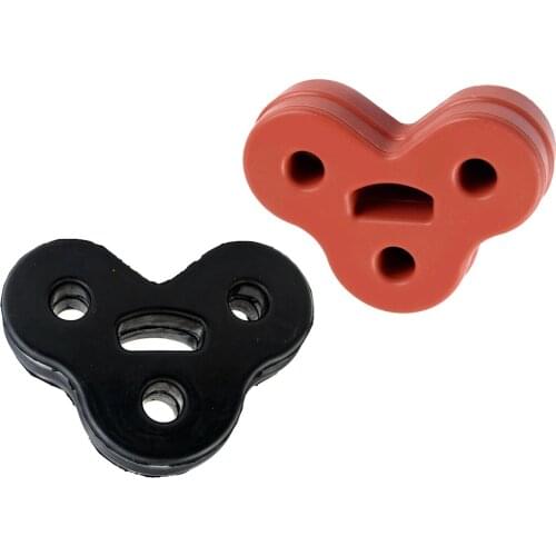 Rear Muffler Rubber Insulator Bracket 3 Holes For Jaguar XF X250 2008-2018