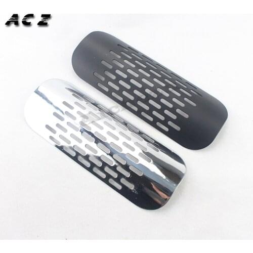 ACZ Motorcycle Parts Exhaust Muffler Pipe Heat Shield Cover Guard With Clamps For Harley Chopper Softail Dyna Cruiser