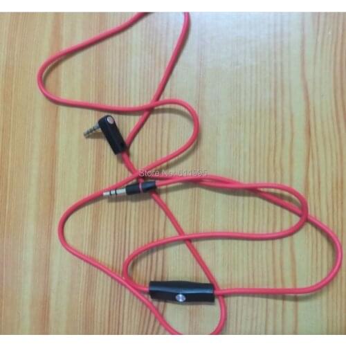 300pcs/lot 3.5mm Male to 3.5mm Male Audio AUX Cable with MIC