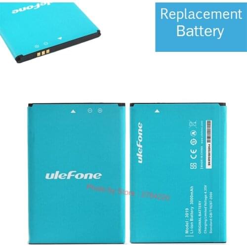 3000mAh New Replacement Battery For Ulefone Be Pro 2 L55 3019 Bateria Batterie Baterij Cellphone Mobile Phone Batteries