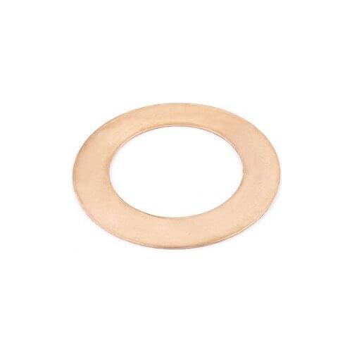 37mmx58mmx1mm Copper Flat Washer Spacer Gasket Fasten Seal Fitting Fasteners