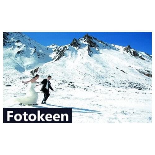 5ft*7ft Professional Hand Painted Muslin white photography backdrops FS-139 , snow scenery background wedding,wedding backdrops