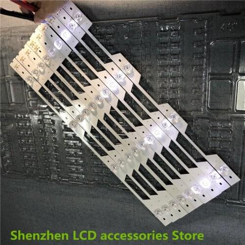 9Pieces/lot FOR TCL B55A739 LCD TV Backlight Bar 4C-LB5504-HR3 HR4 55HR330M04A2 V0 100%NEW 51CM 6V