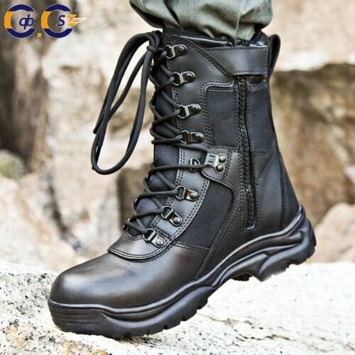 Spring and autumn 08 super light combat boots men high help outdoor special forces boots men tactical land boots