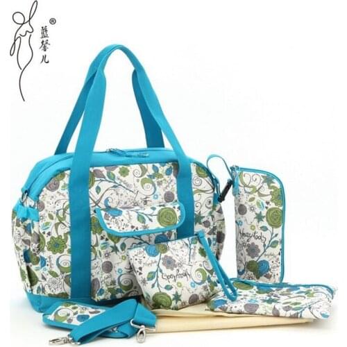 Brand oxford cloth mummy bag backpack baby diaper bag High-quality breathable mothers maternal care bag Baby stroller bag napp