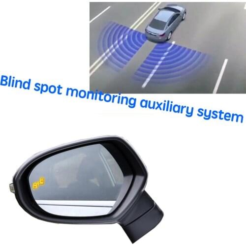 Car BSD BSM BSA Blind Area Spot Warning Drive Mirror Rear Radar Detection System For Geely Emgrand GS 2016~2020