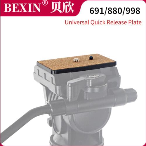 Dslr Quick Release Plate Camera Adapter Mounting Support Bracket Plate Camera Base Plate For Camera Yunteng 998 880 691 Tripod