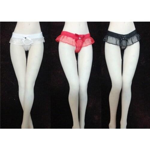 Mnotht 1/6 Scale Female Soldier Sexy Low-waisted T-back Underpants Clothing for 12in Phicen Tbleague Action Figure Accessories