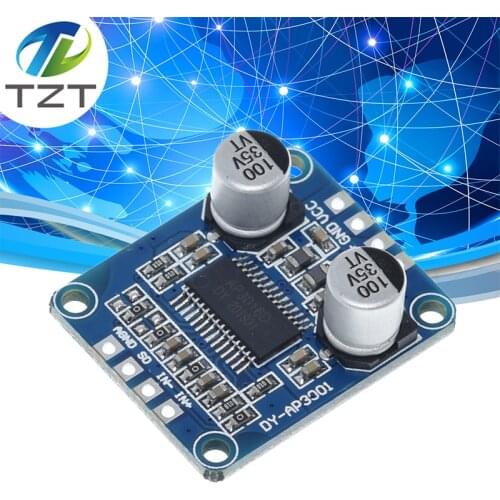 DC 8V-24V High Power Digital Amplifier Module Mono Class D 4-8ohm for 30W-300W speaker Audio power amplifier board