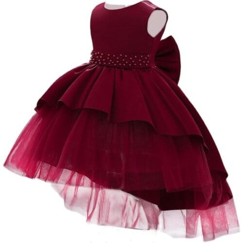 Baby Baptism Dresses For Baby Girls Lace Princess Dress 1st Year Birthday Party Wedding Dress Newborn Clothing Infant Vestidos