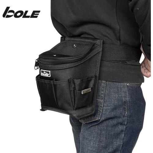 DR Professional Outdoor Tool Bag Hard Thickened Waterproof Wear-Resisting Good Quality Storage KitElectrician Waist Hanging Bag