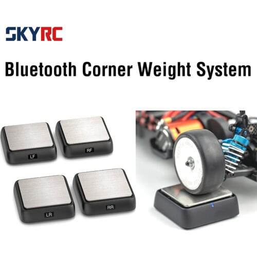 SKYRC Corner Weight RC Car Balancing Scale System Setup Kit for 1/8 1/10 1/12 RC Car Truck Buggy & Touring Off-road