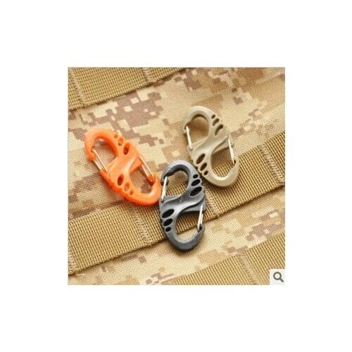 Outdoor hiking buckle tactical grip character buckle s backpack buckle keychain quick release buckle