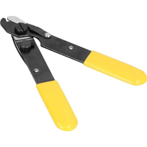 Wire Stripper for Working Technicians Single Hole Fiber Optic Stripper High Carbon Steel Hand Tool for Cable T2102‑CFS‑1